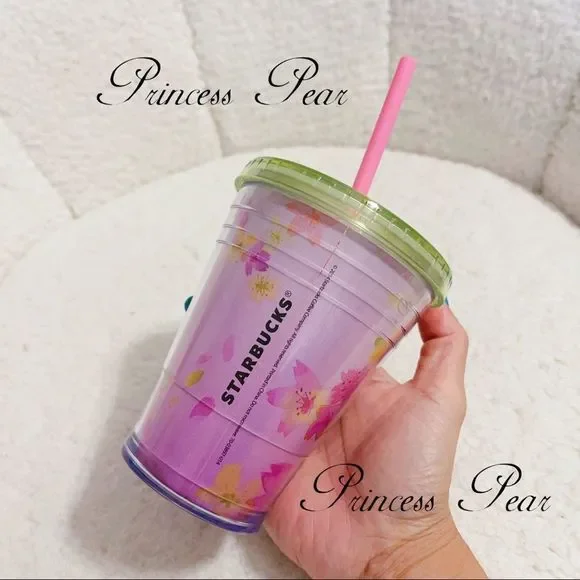 5/ $100 Starbucks Thailand sakura cold cup 12 oz - Picture 7 of 7